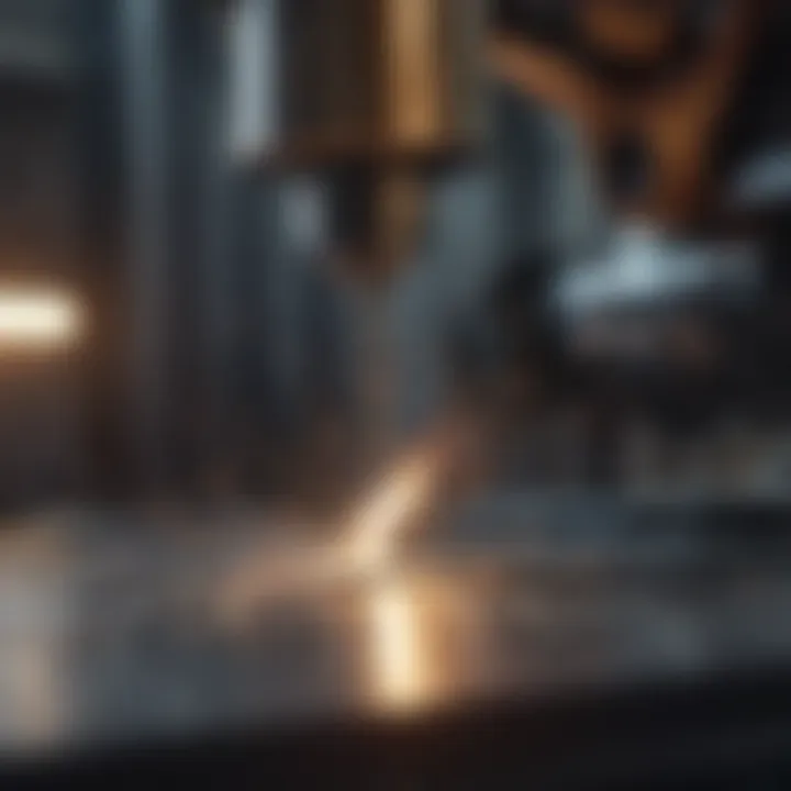 Precision welding equipment used in aerospace applications