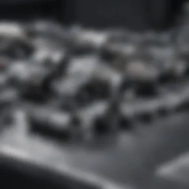 Aerospace components showcasing welded joints